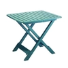 Kép 1/5 - Műanyag asztal 1 db székkel, zöld, sérült