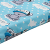 Kép 2/2 - Gyerek habszivacs matrac New Baby 120x60 kék- különféle minta