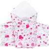 Kép 3/7 - Klasszikus megkötős pólya New Baby rózsaszín szívecskék