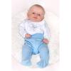 Kép 2/2 - Csecsemő lábfejes nadrág New Baby Classic