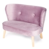 Kép 1/6 - Gyerek Retro kanapé sofa Drewex sötét rózsaszín