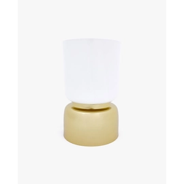 Zara Home design virágtartó, Fehér-arany