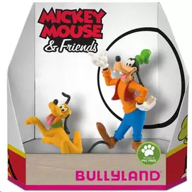Bullyland Goofy és Plutó 2db-os játékfigura szett