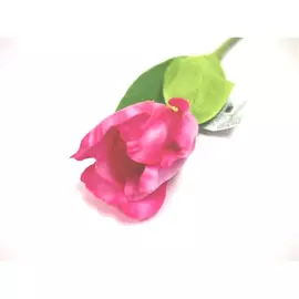 Tulipán művirág rózsaszín, 40cm