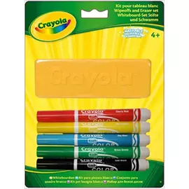 Crayola  táblafilc  5 db-os  készlet  utántöltővel