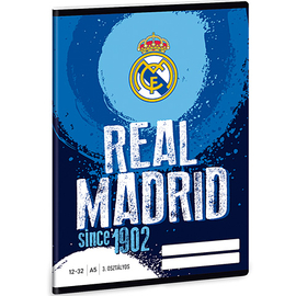 Real Madrid kék 3. osztályos vonalas füzet A/5 12-32