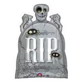 Fólia lufi sírkő Halloween dekoráció xl 29x21 inch
