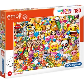 Emojik Supercolor puzzle 180 db-os - Clementoni