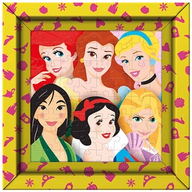 Disney hercegnők 60 db-os puzzle kerettel - Clementoni