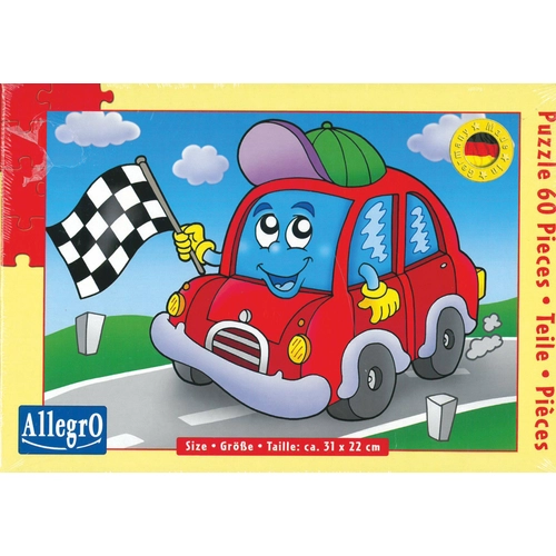 Allegro puzzle autó Verda