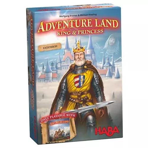 Adventure Land - King &amp; Princess kiegészítõ a Kalandok földje társasjátékhoz - Angol nyelvû