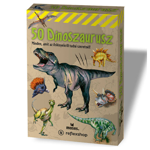 50 dinoszaurusz társasjáték
