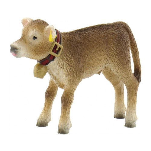 Benni az alpesi tehén borjú játékfigura - Bullyland