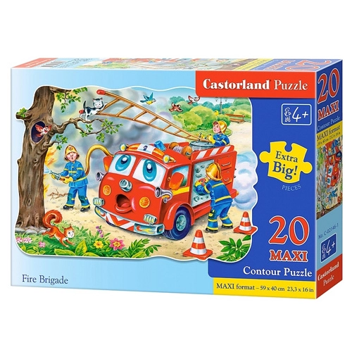 Tûzoltó csapat 20db-os Maxi puzzle - Castorland