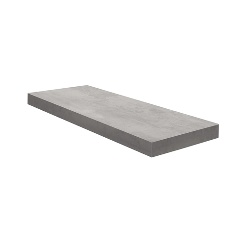 Steckboard fa polc, beton színű 60 x 4 x 24 cm