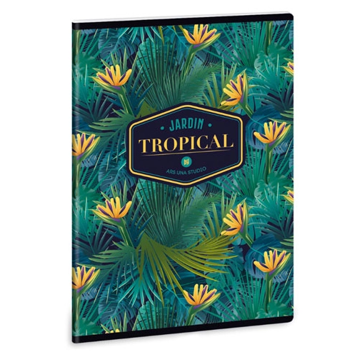 Ars Una: Tropical Florida négyzethálós füzet A/5 40lapos
