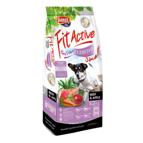 Panzi FitActive Everyday Small Adult (marha,alma) száraztáp - Kistestű felnőtt kutyák részére (4kg)