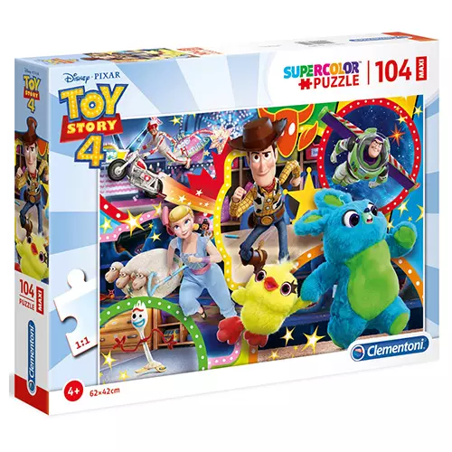 Toy Story 4 montázs 104 db-os Maxi Puzzle - Clementoni