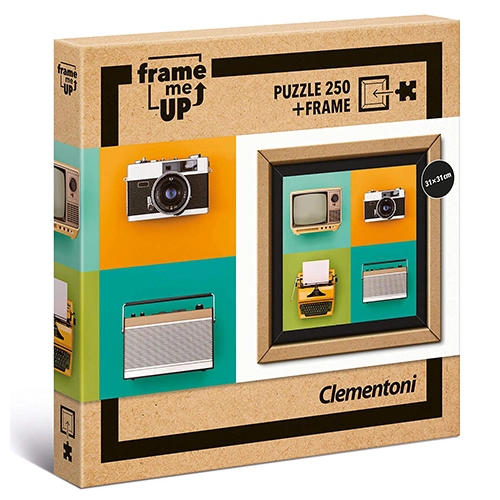 Retro készülékek 250 db-os puzzle kerettel - Clementoni