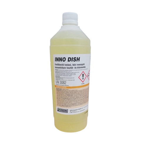 Mosogatószer 1 liter kézi fertőtlenítő hatással Inno-Dish