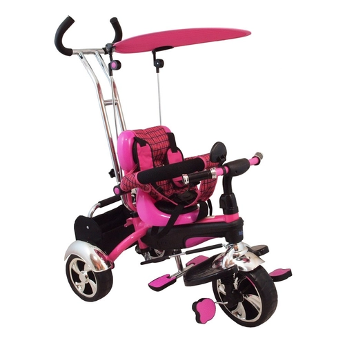 Gyerek háromkerekű bicikli Baby Mix pink