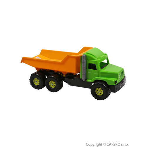 Homokozó játék - Teherautó sárgás-zöld
